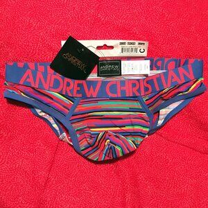 Andrew Christian Spectrum Locker Room Jock Size LARGE 🆕🩲🌟